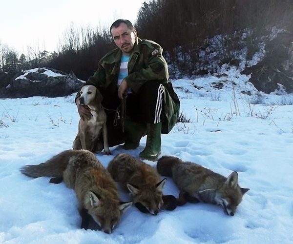 Slavko Drašković lovac na sitne predatore
